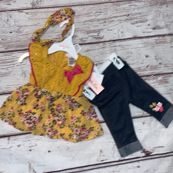 Girls Little Lass Three Piece Set (B8743)
